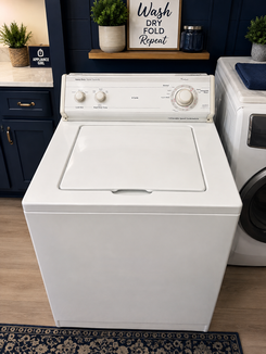 SOLD!   Kenmore Top Load Washer – Clean White Finish | Warranty Included