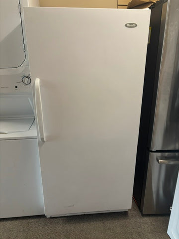 Woods Upright Freezer – White • Spacious Storage • Appliance Girl Approved - STORE