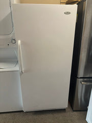 Woods Upright Freezer – White • Spacious Storage • Appliance Girl Approved - STORE