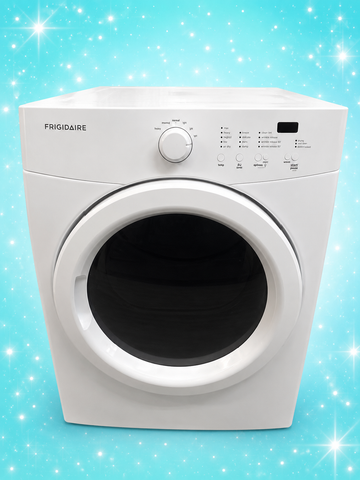 SOLD!    Used Frigidaire Front Load Electric Dryer – White – Fully Tested