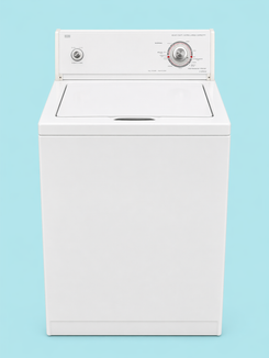 24” Compact Top Load Washer – Apartment Size Washing Machine – White