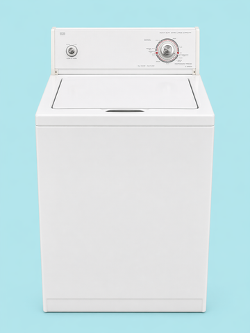 24” Compact Top Load Washer – Apartment Size Washing Machine – White