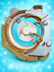 GE Fridge Condenser Fan Motor WR01F01600 – Used – AG-635