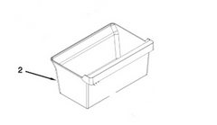 Whirlpool W11388923 Refrigerator Crisper Drawer Assembly – Used OEM Part