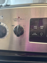 Whirlpool Stainless Steel Glass Top Stove