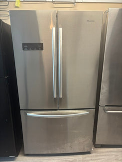Hisense Stainless Steel French Door Refrigerator with Bottom Freezer – Used