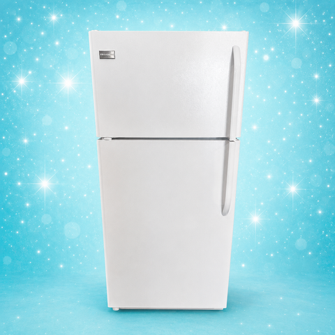 Used Frigidaire 30" Top Freezer Refrigerator – White – 66" Tall – Fully Tested