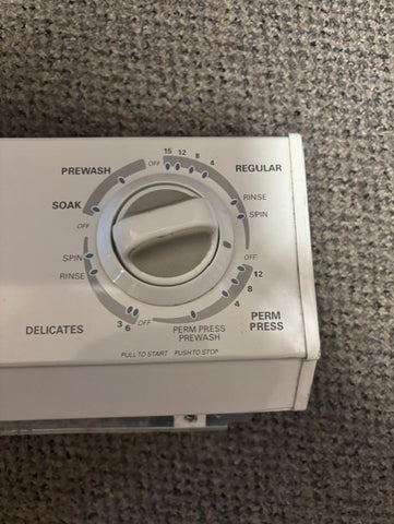 Kenmore Washer Timer with Knob – From Kenmore Laundry Centre Control Panel Model 970-C92702-00 – Used OEM Part