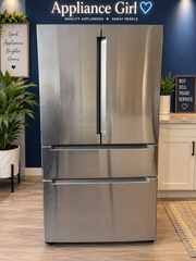 Bosch Stainless Steel French Door Refrigerator with Dual Freezer Drawers – Used