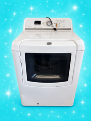 Used Maytag Gas Dryer – Large Capacity White Dryer | Tested & Working