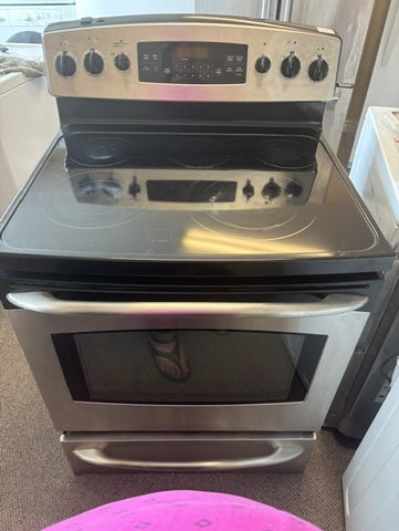 Whirlpool Stainless Steel Glass Top Stove
