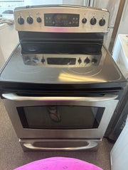 Whirlpool Stainless Steel Glass Top Stove