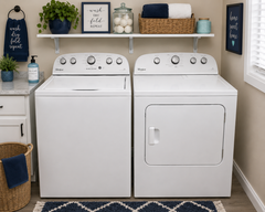Used Whirlpool Top Load Washer & Dryer Set – White – Tested & Ready to Go - Store