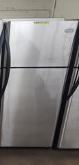 Used Frigidaire Top Freezer Refrigerator – Stainless Steel Finish – Tested & Ready to Go - store