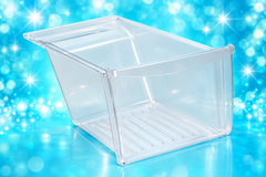 Frigidaire 240337103 clear refrigerator crisper drawer