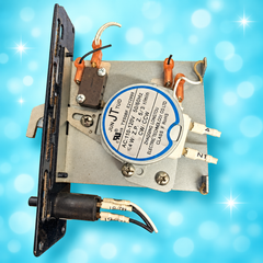 Hisense HER30F5CSS oven door lock motor and latch assembly detail – used OEM – AG-533