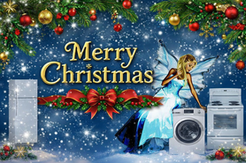 White Kenmore Fridge 30 inches wide Bottom mount