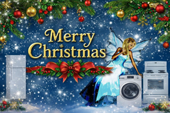 White Kenmore Fridge 30 inches wide Bottom mount