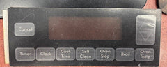 Maytag Range Oven Control Overlay  Part Number 7601P27860