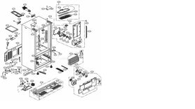 LG Fridge French Door Computer Board PCB Assy, Main Electronics EBR81182781 USED