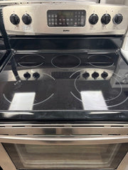 SOLD!  Kenmore Stainless Steel Stove 30 inches Glass Top