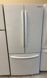 SOLD! 2 MORE COMING SOON      White  French Door Fridge 30 inches wide