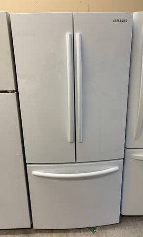 SOLD! 2 MORE COMING SOON      White  French Door Fridge 30 inches wide