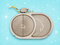 KitchenAid / Whirlpool W10823730 Bridge Radiant Surface Element – Genuine OEM Range Heating Element USED
