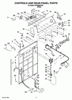Whirlpool Flowmeter WPW10176591 Washer Part